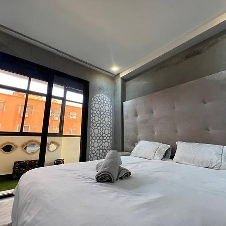 Appartement Bien Situe A Gueliz مراكش المظهر الخارجي الصورة
