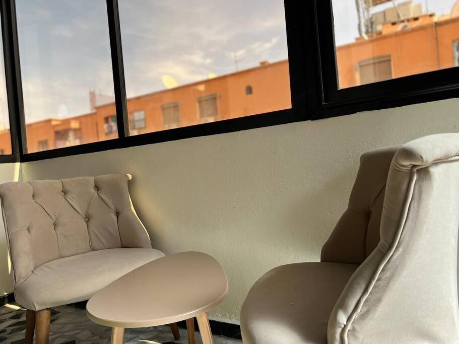 Appartement Bien Situe A Gueliz مراكش المظهر الخارجي الصورة